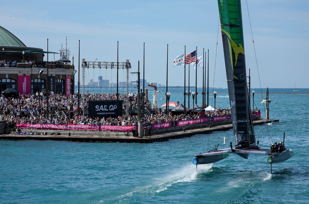 Slingsby steers 'Flying Roo' to 5th straight SailGP victory