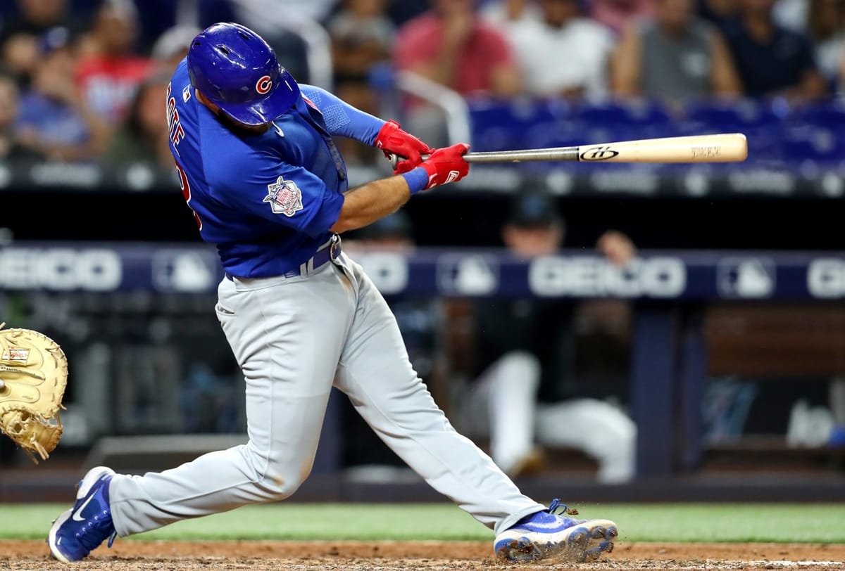 Bote drives in both runs, Cubs edge Marlins 2-1