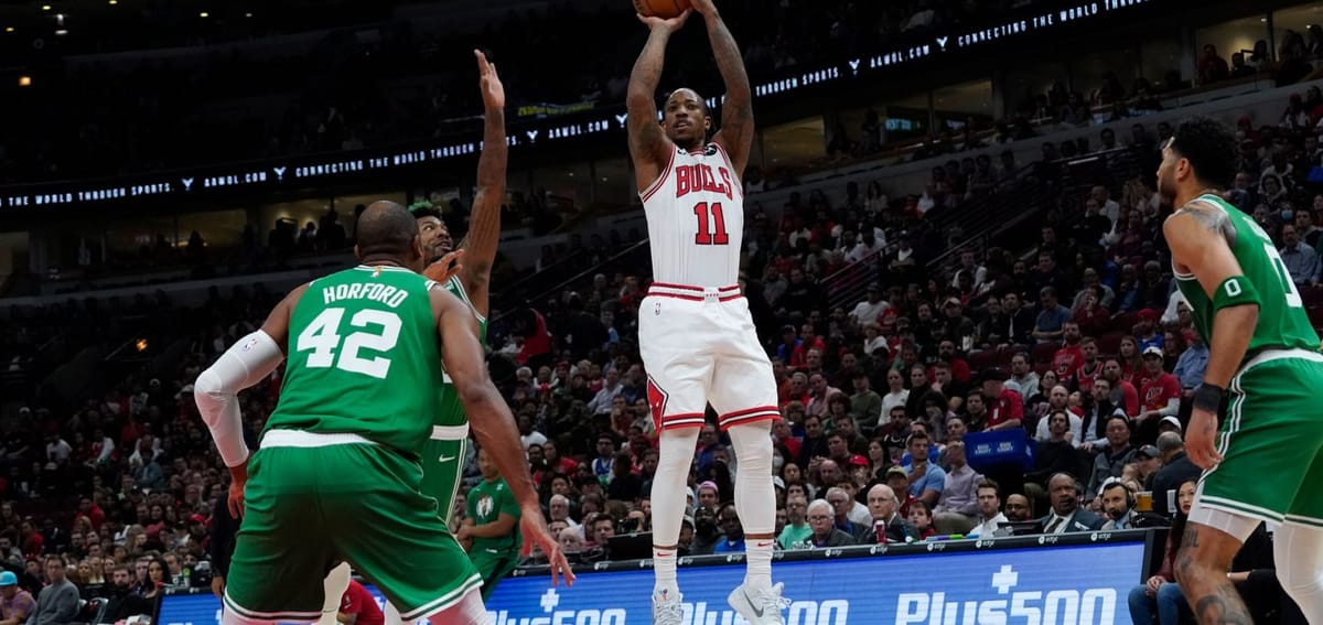 DeRozan, Vucevic lead way as Bulls beat Celtics 120-102