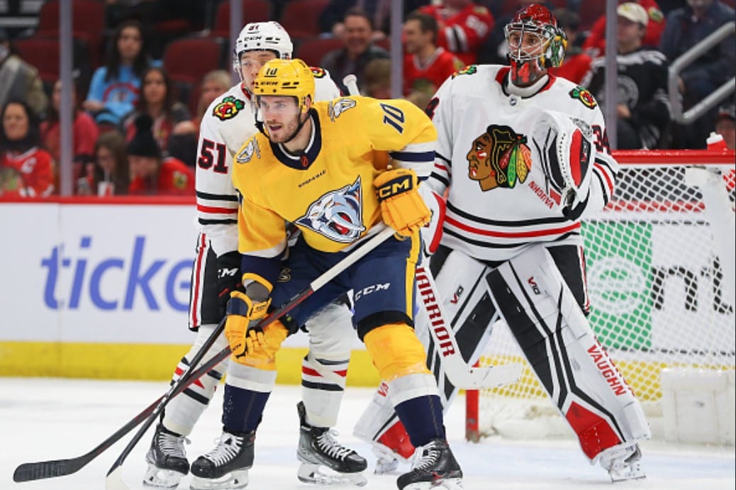 Roman Josi scores as Predators beat skidding Blackhawks 4-2